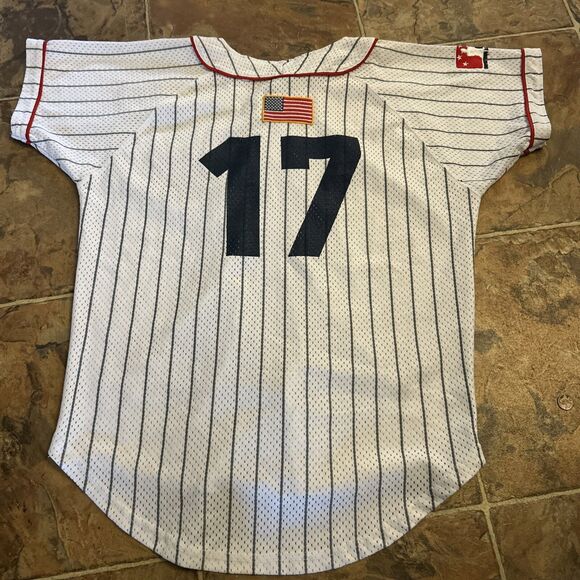Cooperstown All Star Village Mens Size Small COOPERSTOWN GEAR Game Jersey #17 - Picture 5 of 7